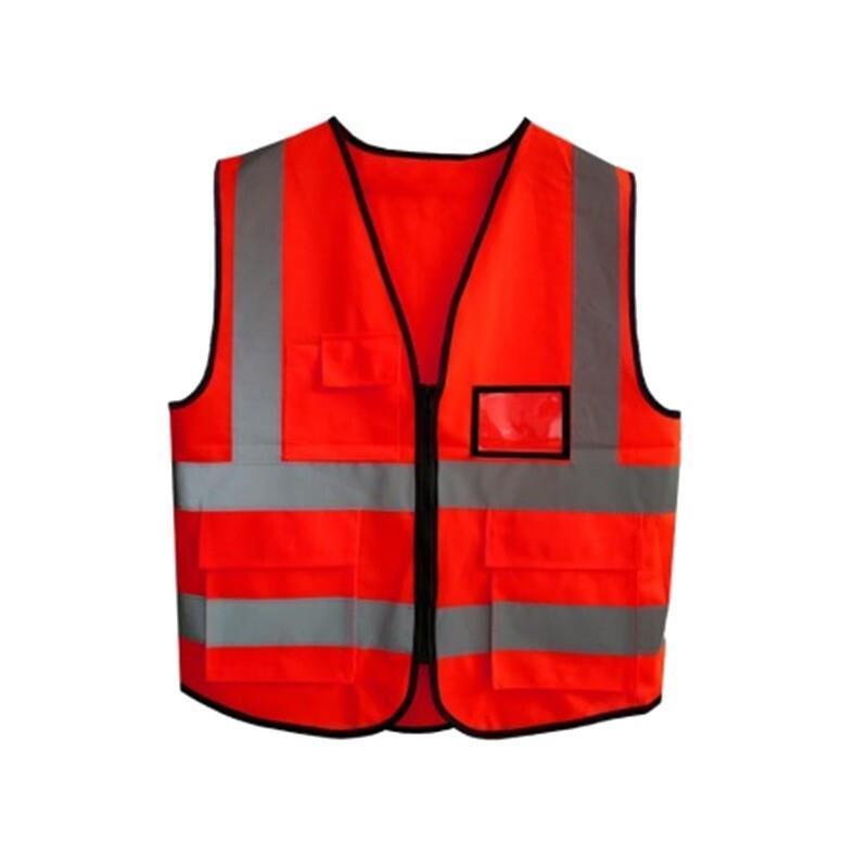 Body Protection Reflective Vest Reflective Vest Breathable Construction Reflective Safety Suit Red