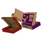 10 Pieces 360MM * 260MM * 60MM Color Airplane Box Carton Express Paper Box Airplane Box Medium Hardness