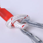 Two Hooks 20m Safety Rope Steel Wire Safety Ropes for Construction Working Safety