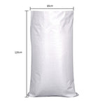 Moisture-proof And Waterproof Woven Bag Snakeskin Bag Express Parcel Bag Packing Loading Bag Cleaning Garbage Bag 80 * 120 10 White Bags