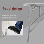 1.6m High 1.2m Long 40cm Wide Folding Multifunctional Portable Horse Stool Thickened Horse Ladder Square Tube