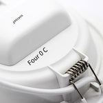 Led Ultra Thin Downlight Dn200b / Led6 / Ww / 7w / D125 5 Inch [opening 120-130mm] Yellow Light 5 Pieces