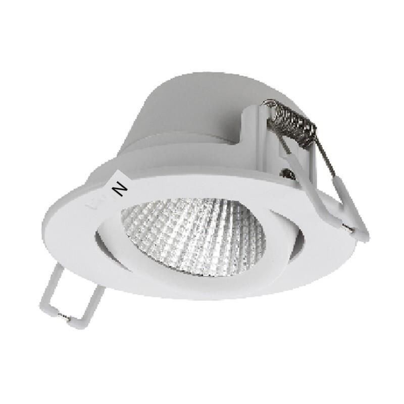 Ceiling Light 4.5W Embedded Installation Cold Light 3000k Ordinary Switch Control Alloy Material