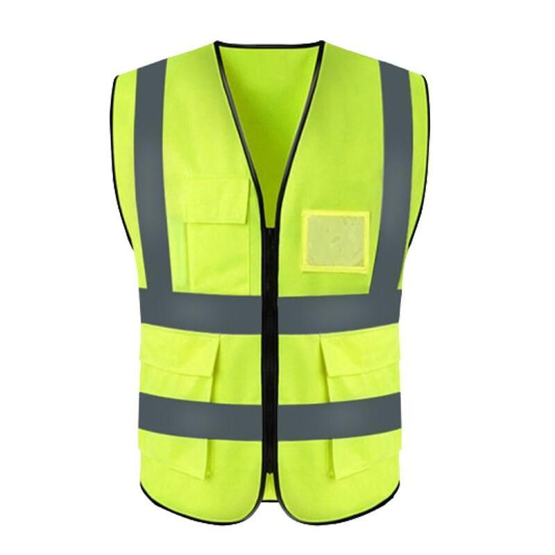 Reflective Vest, Multi Pocket Vest, Night Running, Cycling, Body Protective Clothing, Logo Optional, Order Products