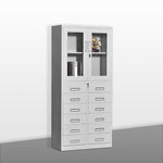 Office Multi-layer Storage Material Cabinet With Lock Multi Bucket Cabinet File Cabinet File Iron Drawer Cabinet 24 Bucket Cabinet Common