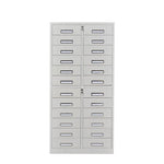 Office Multi-layer Storage Material Cabinet With Lock Multi Bucket Cabinet File Cabinet File Iron Drawer Cabinet 24 Bucket Cabinet Common