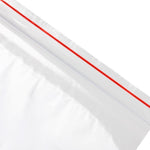 200 Pieces Self Sealing PE Transparent Bag Plastic Packaging Bag Thickened