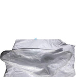 White 60*100 (100 pack) Plastic Covered Woven Bag With Inner Lining Snake Skin Bag
