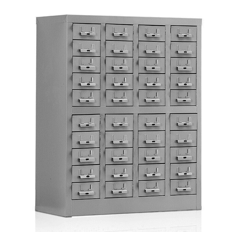 Parts Cabinet Drawer Type Tool Cabinet Parts Box Electronic Components Material Screw Classification Storage Cabinet Small Box 40 Iron Drawing Without Door