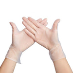 100 Pieces/Box Protective Gloves Disposable PVC Gloves Disposable General Gloves 232mm