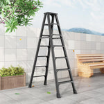 Thickening Double-sided Miter Ladder Widening Multi-functional Folding Engineering Ladder Double-sided Ladder Thickening Aluminum Alloy (Four Steps)