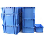 Reinforced Stackable Turnover Box Logistics Box La164220 Portable Storage Box Carrying Box 600x400x220mm