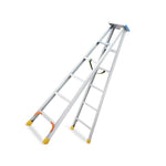 1.5m Folding Miter Ladder Aluminum Alloy Miter Ladder Custom Thickened Double Side Ladder B-type Miter Ladder
