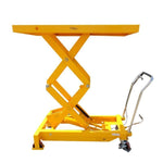 Hydraulic Lifting Platform Forklift Truck Manual Platform Increases 1.3m With A Load Of 350kg