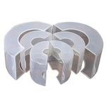 Pipe Protective Cover Transparent Plastic Packaging Cover Flange Protective Cover