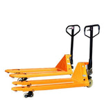 Pallet Truck Forklift Manual Hydraulic Pallet Truck Lift Push Pull Trailer Flatbed Truck Load 3t, Length 150cm Nylon Casters