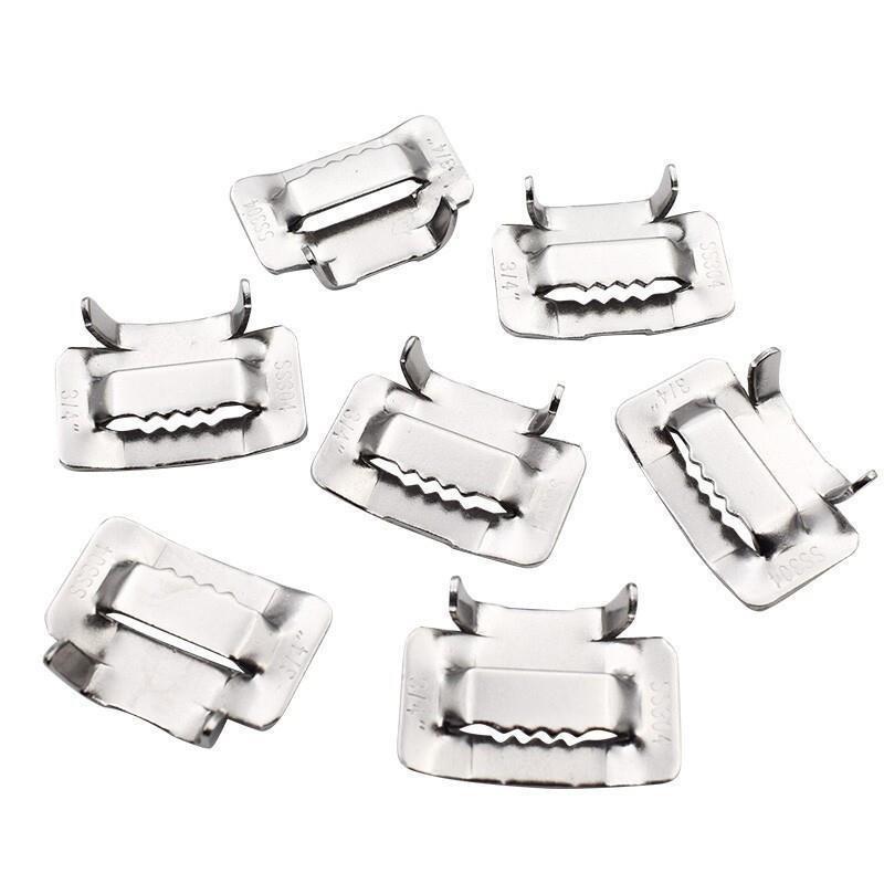 19.2 * 1.5mm 304 Stainless Steel Belt Buckle (Suitable For 100 16-19mm Wide Belt)