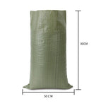 50*80cm 5 Pieces Gray Green Moisture Proof And Waterproof Woven Bag Moving Bag Snakeskin Bag Express Parcel Bag