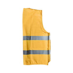 Yellow Reflective Vest Fluorescent Vest Road Construction Work Safety Vests Outdoor Safety Clothes