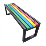 Color Bar Park Chair Outdoor Community Square Stadium Scenic Spot Garden Park Row Chair Bathroom Dressing Room Bench Leisure Bench Park Bench 1.5m