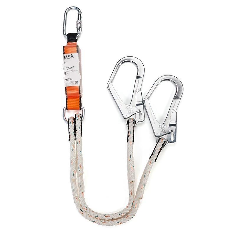 New Lightweight Star Safety Rope  Damping Rope Safety Belt Single Leg Hook Length 1.2m Customized