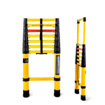 5m Portable FRP Insulated Fish Pole Ladder, Insulated Telescopic Ladder, Telescopic Communication Ladder, Antiskid Bamboo Ladder, Single Ladder 5m