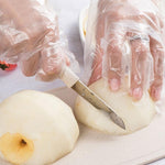 Free Size 100 Pieces / Bag Disposable Glove PE Film Transparent Dining Table Picnic Lobster Glove