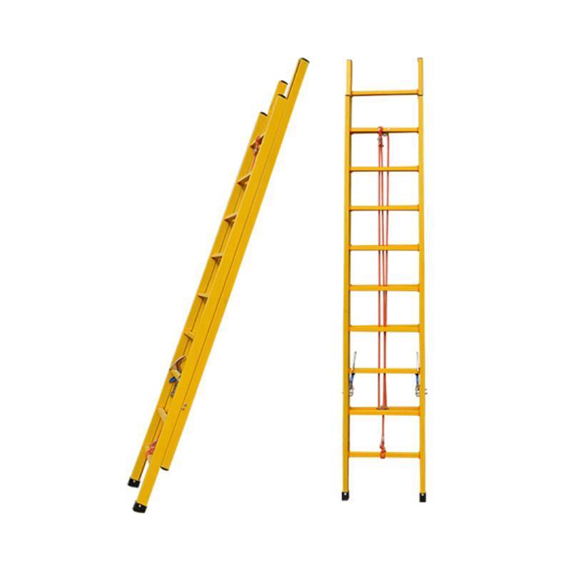 8m Telescopic Single Ladder Glass Fiber Ladder