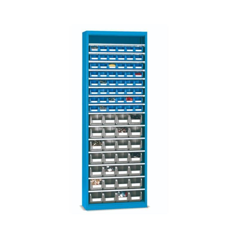 Parts Box Locker  Blue High Storage Density Expanded Use of Space