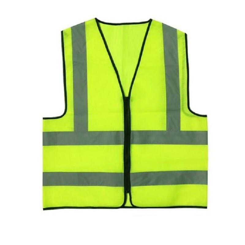 Vest Type Fluorescent Universal Vest, With Reflective Strip