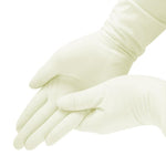 900 Pieces Disposable 12 Inch Sterilized Extended Rubber Gloves [50 Pairs / Box * 9 Boxes ]