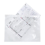 SW-356 Receipt Bag Express Back Plastic Transparent Logistics Side Single Invoice Document Self Adhesive Packing List 270 * 180mm Long Side Opening (1000 Pieces)
