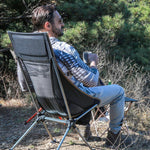 Ultra Light Folding Chair Outdoor Table Chair Portable Fishing Beach Camping Picnic Chair Packable Travel Chair Mesh Breathable High Back Washable