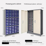 Drawer Type Parts Cabinet For Storing Multi-functional Bills Material Tool Cabinet Transparent Thickened 75 Draw No Door