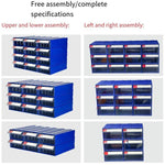 180 * 95 * 50 mm Modular Plastic Parts Cabinet Drawer Type Component Box  Material Box Drawer Type Storage Box Parts Box