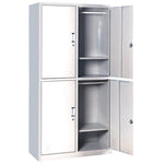 SW-840 Factory Changing Thickened Office Steel Sheet Cabinet With Lock Store Documents Supplies Deposit Bathroom 4 Doors