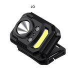 Headlamp Strong Light Long Range Rechargeable Night Fishing Light Flashlight Head Mounted Induction Light Searchlight Customized