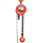 HS-Z03 Round Chain Block Lifting Equipment Implement Manganese Steel Orange 3t10m