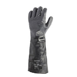 1 Pair Safety Gloves Chloroprene Rubber Chemical Resistant Gloves Labor Protection Gloves 45cm