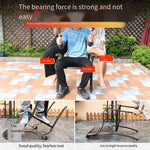 Outdoor Barbecue Table And Chair Courtyard Terrace Outdoor Electric Barbecue Charcoal Barbecue Dual Purpose Villa Garden Household Cast Aluminum Alloy
