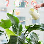 Horticultural Flower Watering Pot Household Potted Plant Watering Pot Tool Large Capacity Watering Pot Watering Pot Fresh Powder 2000ml