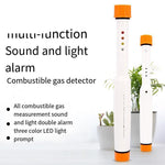 Combustible Gas Detector High Precision Natural Gas Leakage Alarm Gas Concentration Tester SW-8820 (no.5 Battery + Sound Light Alarm)