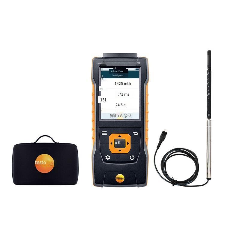 Germany Testo440 Hot Wire Anemometer Industrial High Precision Thermal Air Volume And Temperature Measurement Set