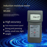 MS300 Moisture Measurement Of Wood Concrete Quartz Glass Wall With Induction Moisture Meter