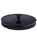Solar Fountain Color LED Light Floating Lotus Leaf Fountain Power Storage Rockery Fish Pond Decoration Oxygen Pump Diameter 18mm