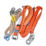 Pole Type Safety Belt Electric Safety Belt Double Safety Pole Rope High Altitude Power Belt Outdoor Wire Pole Climbing Single Waist Type