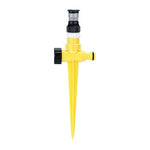 Adjustable 360 Degree Sprinkler Lawn Sprinkler Automatic Sprinkler Agricultural Land Scattering Sprinkler Scattering Sprinkler (With 4-tap)