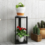 Flower Shelf Flower Pot Shelf Indoor And Outdoor Living Room Balcony Multi-layer Assembly Of Succulent Plants Modern Simple Green Pineapple Rack Storage Decoration Rack H01-6 Layers Of Gold Oak Grain