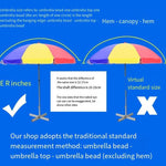 Outdoor Sunshade Large Stall Umbrella Large Umbrella Sun Umbrella Ground Stall Beach Umbrella Rainproof And Sunscreen Double Fold Advertising Umbrella