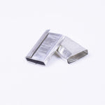 6 Pieces Manual Belt Packing Buckle 2kg About 400 PP Metal Clip Carton A1123